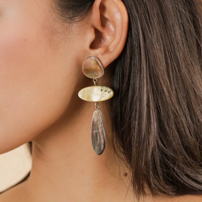 NATURE bijoux Boucles d'oreilles Calliope.