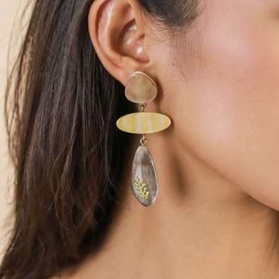 NATURE bijoux Boucles d'oreilles Calliope.