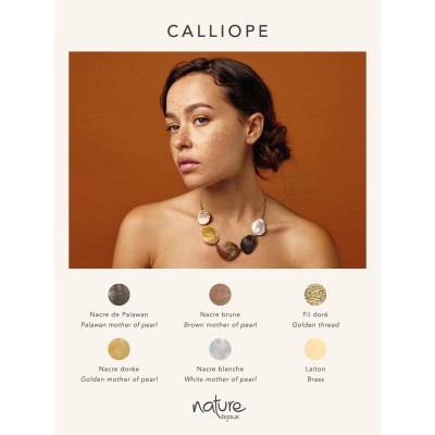 NATURE bijoux Boucles d'oreilles Calliope.