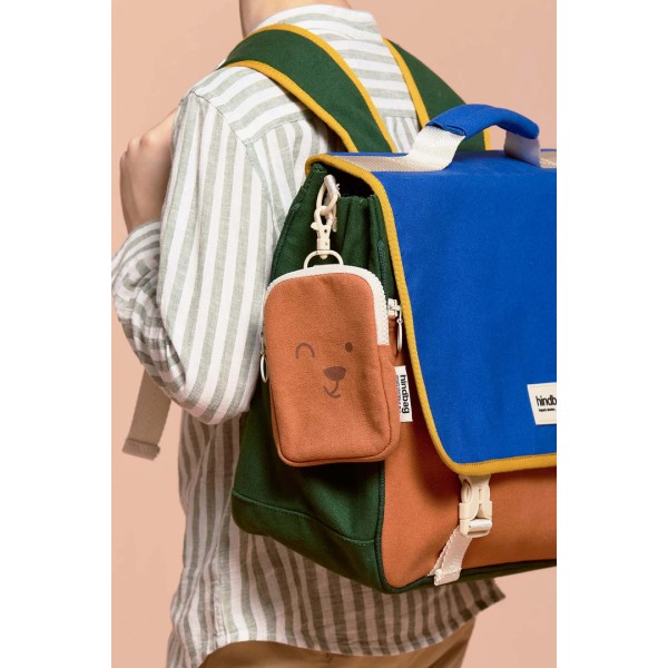 HINDBAG - Pochette Billy - Sienne