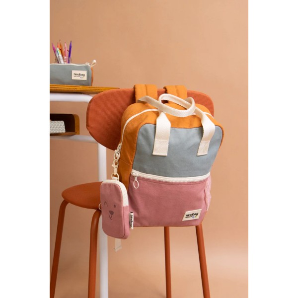 HINDBAG - Sac à dos Arthur - Sauge Rose Blush