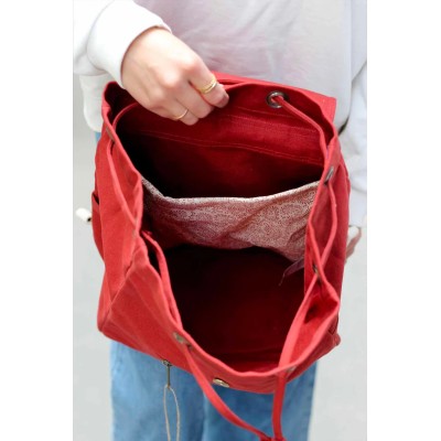 HINDBAG - Sac à dos Eliot - Terracotta