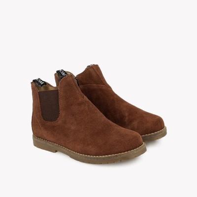 POM D'API - Bottines Bob Jod Zip - Marron