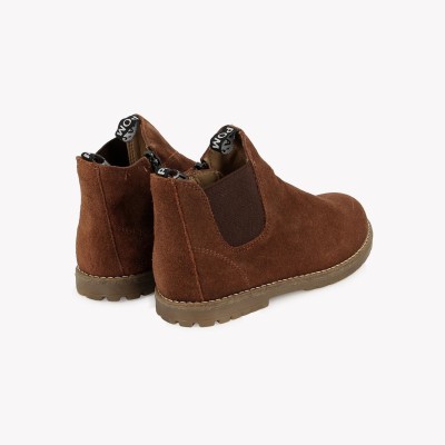 POM D'API - Bottines Bob Jod Zip - Marron
