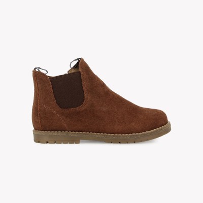 POM D'API - Bottines Bob Jod Zip - Marron