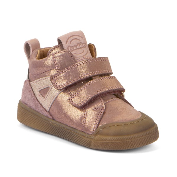 FRODDO - Baskets Rosario High Top - Pink Gold