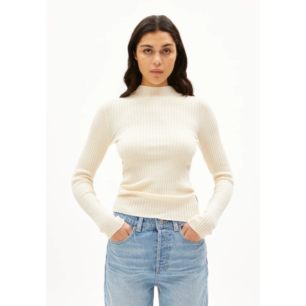 ARMEDANGELS - Pull Alaania - Oatmilk