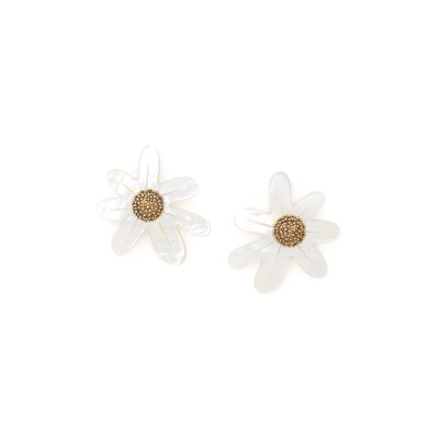 FRANCK HERVAL Boucles d’oreilles Marguerite.