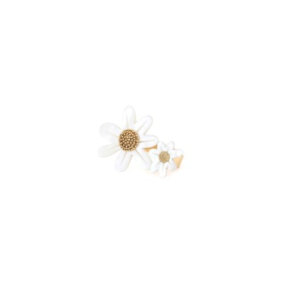 Bague ajustable Marguerite, Marque Franck Herval | Bijoux Totem