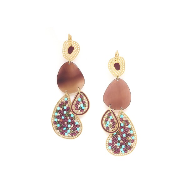 FRANCK HERVAL Boucles d’oreilles Dormeuses Gitanes Cassandra.