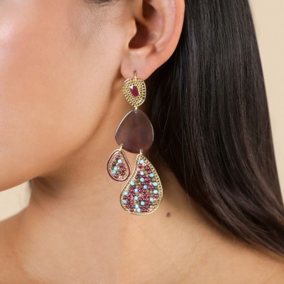 FRANCK HERVAL Boucles d’oreilles Dormeuses Gitanes Cassandra.