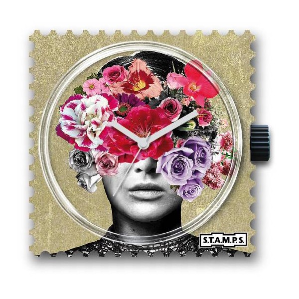 STAMPS Cadran Head Full Of Flowers.