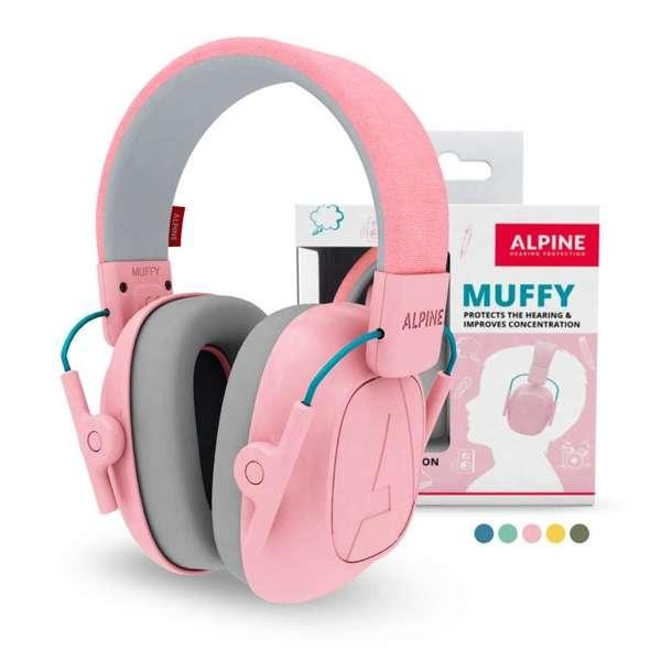 Casque anti-bruit pour les enfants - rose