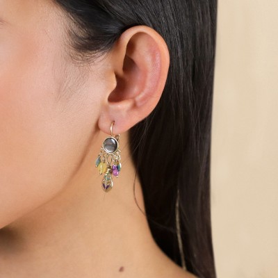 FRANCK HERVAL Boucles d’oreilles Dormeuses Célinda. FRANCK HERVAL Boucles d’oreilles Dormeuses Célinda.