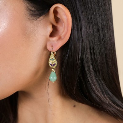 FRANCK HERVAL Boucles d’oreilles Dormeuses Célinda.