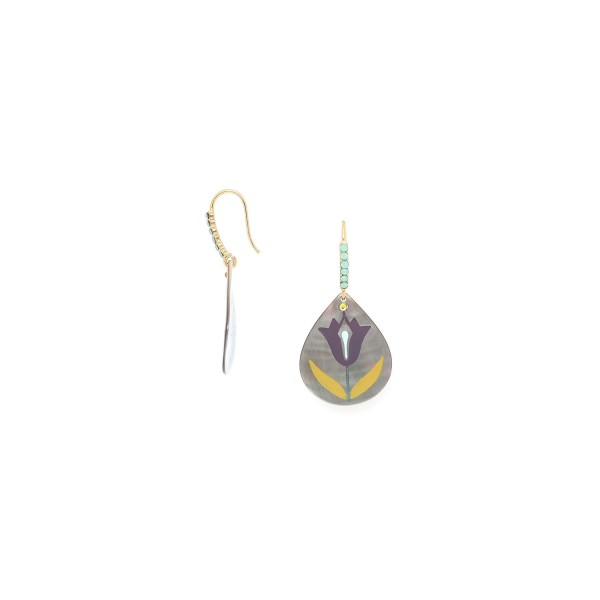 FRANCK HERVAL Boucles d’oreilles Dormeuses Célinda.