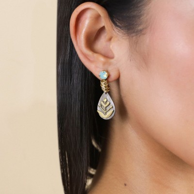 FRANCK HERVAL Boucles d’oreilles Célinda.