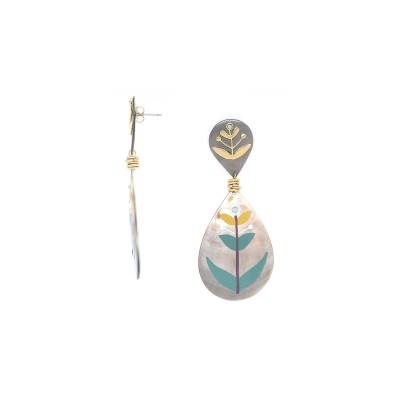 FRANCK HERVAL Boucles d’oreilles Célinda. FRANCK HERVAL Boucles d’oreilles Célinda.