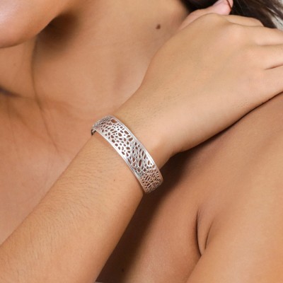 ORI TAO Bijoux Bracelet Jonc Ouvert Coralia. ORI TAO Bijoux Bracelet Jonc Ouvert Coralia.