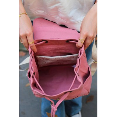 HINDBAG - Mini sac à dos Eliot - Rose Blush