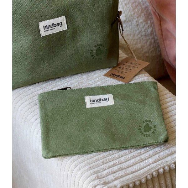 HINDBAG - Pochette Lou - Cool Mom Olive
