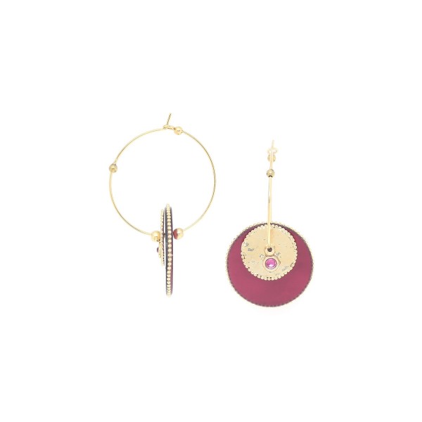FRANCK HERVAL Boucles d’oreilles Créoles Marly.
