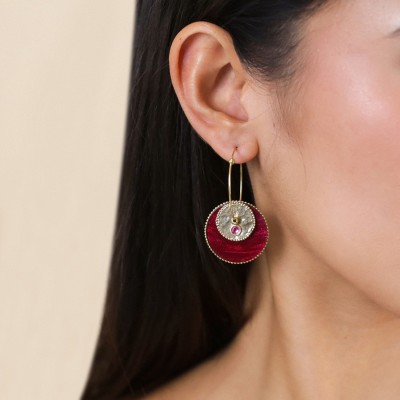 FRANCK HERVAL Boucles d’oreilles Créoles Marly.