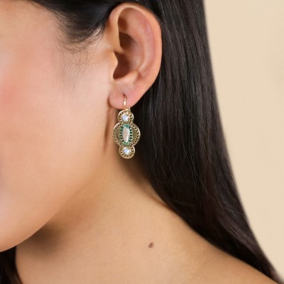 FRANCK HERVAL Boucles d’oreilles Dormeuses Zélie. FRANCK HERVAL Boucles d’oreilles Dormeuses Zélie.