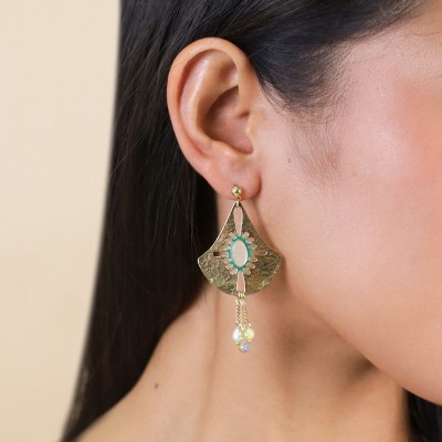 FRANCK HERVAL Boucles d’oreilles Zélie. FRANCK HERVAL Boucles d’oreilles Zélie.