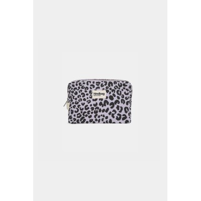 HINDBAD - Trousse de toilettes Léon - Léopard Lilas HINDBAD - Trousse de toilettes Léon - Léopard Lilas