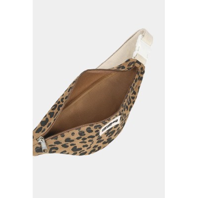 HINDBAG - Banane enfant Augustin - Léopard Cannelle