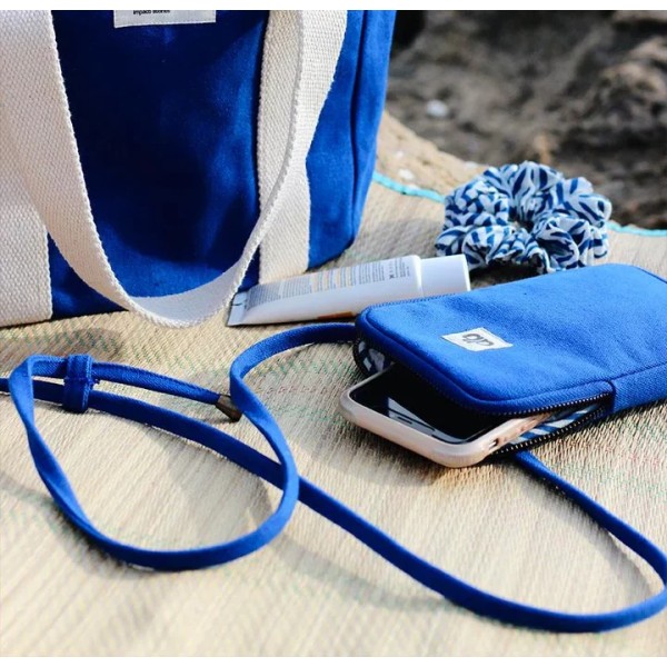 HINDBAG - Pochette téléphone Bill - Bleu électrique