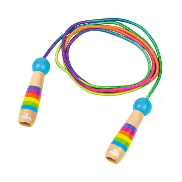 KRABBELKÄFER - Corde à sauter - Arc en ciel
