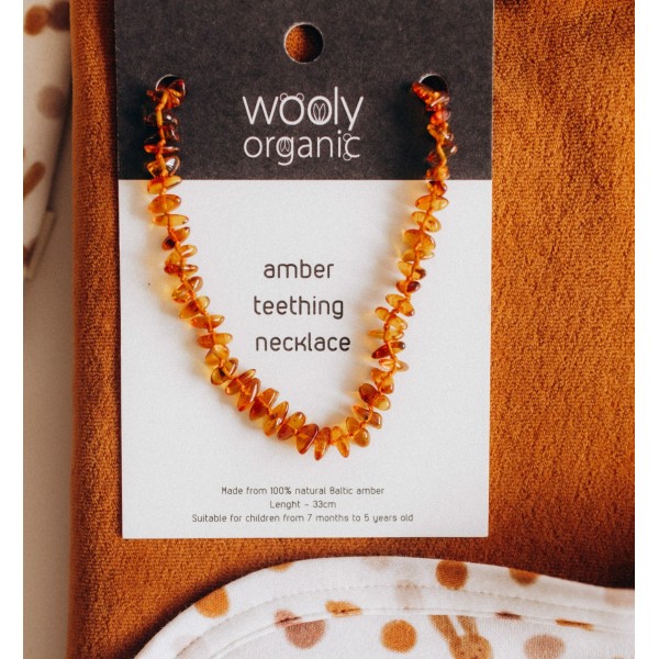 WOOLY ORGANIC - Collier d'Ambre