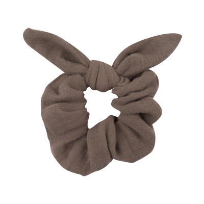 WOOLY ORGANIC - Chouchou en mousseline - Brown