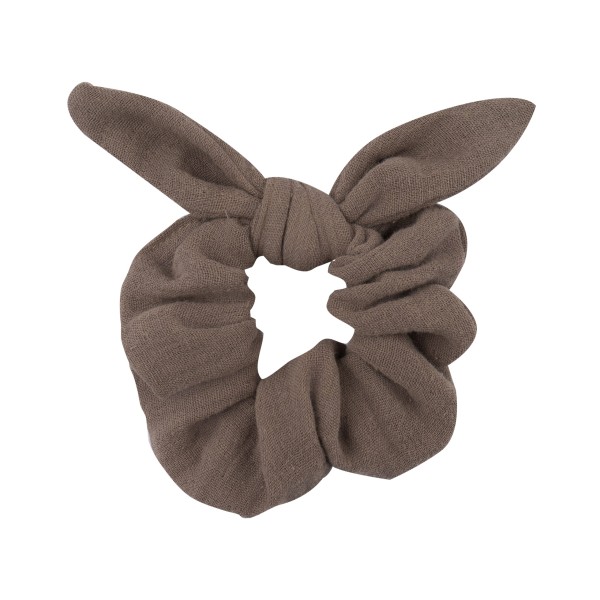WOOLY ORGANIC - Chouchou en mousseline - Brown