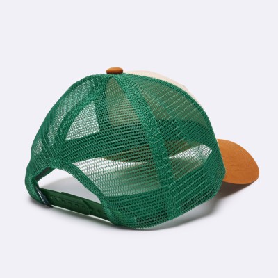 FAGUO - Casquette Trucker Cap - Orange & Vert FAGUO - Casquette Trucker Cap - Orange & Vert