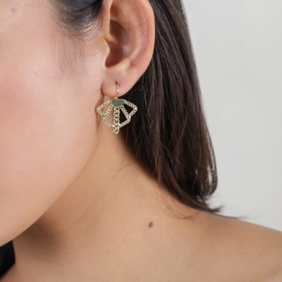 ORI TAO Bijoux Dormeuses Gatsby. ORI TAO Bijoux Dormeuses Gatsby.