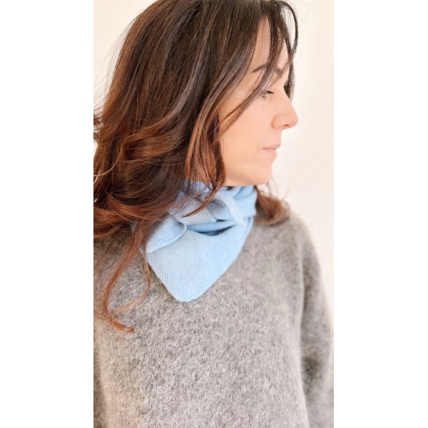 SO FAMILY - Écharpe Sophie - Bleu chiné