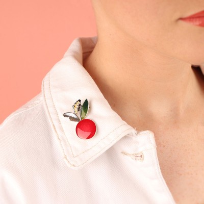 TARATATA bijoux Broche Cocoon.