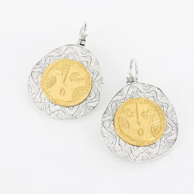 TARATATA bijoux Dormeuses Soleil. TARATATA bijoux Dormeuses Soleil.