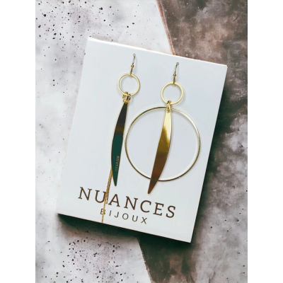 NUANCES Bijoux Boucles d’oreilles Cécile.