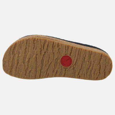 HAFLINGER - Chaussons Grizzli Cuorini - Marine