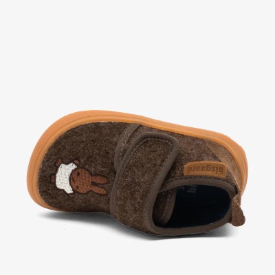 BISGAARD - Chaussons Basic X Miffy - Dark Brown BISGAARD - Chaussons Basic X Miffy - Dark Brown