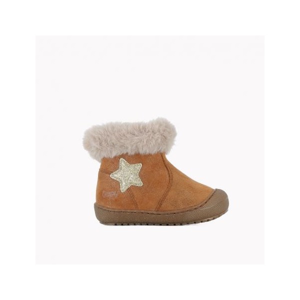 BOPY - Bottes bébé Judy - Cognac