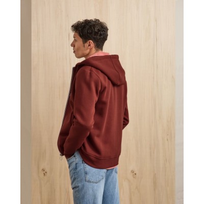 FAGUO - Sweat à capuche Mesnil - Bordeau FAGUO - Sweat à capuche Mesnil - Bordeau