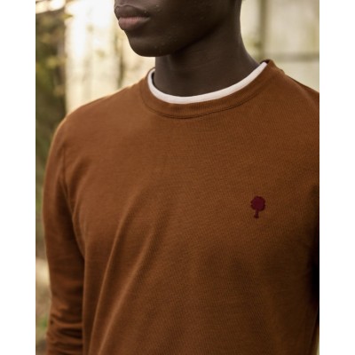 FAGUO - T shirt manches longues Bailly - Camel FAGUO - T shirt manches longues Bailly - Camel