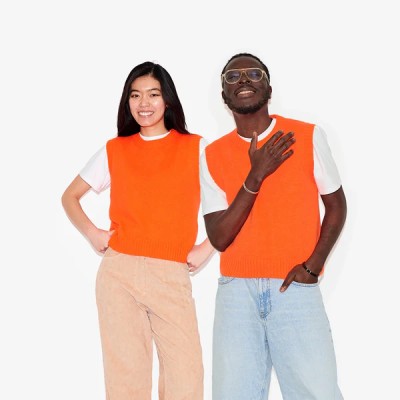 WORLD OF POP - Pull sans manches - Orange WORLD OF POP - Pull sans manches - Orange