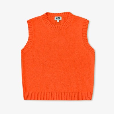 WORLD OF POP - Pull sans manches - Orange WORLD OF POP - Pull sans manches - Orange