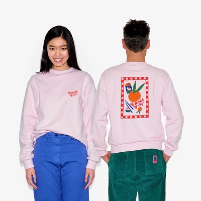 WORLD OF POP - Sweat Food Lovers - Cradle Pink WORLD OF POP - Sweat Food Lovers - Cradle Pink